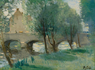 The Bridge - Pierre-Eugène Montzin — artwork view