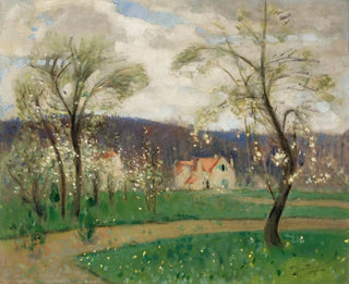 Landscape Painting - Pierre-Eugène Montzin — artwork view