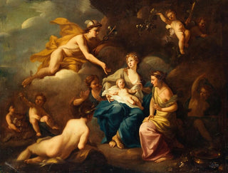 La Naissance de Bacchus - Pierre-Jacques Cazes — artwork view