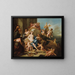 Venus and Mercury - Pierre-Jacques Cazes — framed artwork on a wall