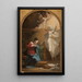 L'Annonciation - Pierre-Jérôme Lordon — framed artwork on a wall
