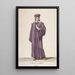 a painting Un juge du tribunal criminel - Pierre-Narcisse Guérin — framed artwork on a wall