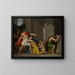 Pyrrhus and Polites - Pierre-Narcisse Guérin — framed artwork on a wall