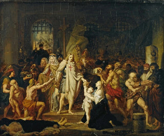 Saint Louis à Damiette - Pierre-Nolasque Bergeret — artwork view