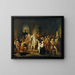 Saint Louis à Damiette - Pierre-Nolasque Bergeret — framed artwork on a wall
