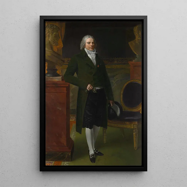 Charles Maurice de Talleyrand Périgord 1754-1838 Prince de Talleyrand - Pierre-Paul Prud'hon — framed artwork on a wall