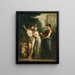 L'innocence preferring love and wealth - Pierre-Paul Prud'hon — framed artwork on a wall