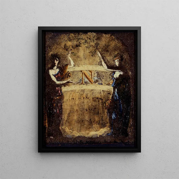 La Victoire et la Paix - Pierre-Paul Prud'hon — framed artwork on a wall