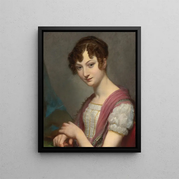 Lavinie Barbier Walbonne Later Baronne Darriule - Pierre-Paul Prud'hon — framed artwork on a wall