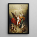 Minerve conduisant le Génie des Arts à l'immortalité - Pierre-Paul Prud'hon — framed artwork on a wall