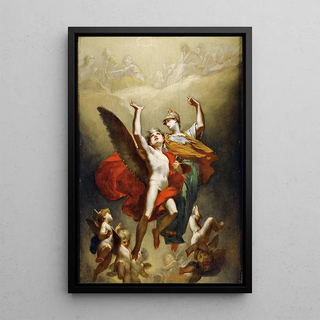 PierrePaul Prudhon - Minerve Leading The Genius Of Arts To Immortality.webp