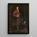 Portrait of Charles Maurice de Talleyrand Périgord 1754-1838 in grand chamberlain's attire - Pierre-Paul Prud'hon — framed artwork on a wall