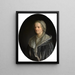 Portrait of Madame Simon - Pierre-Paul Prud'hon — framed artwork on a wall