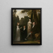 Portrait painting of Rutger Jan Schimmelpenninck and his family - Pierre-Paul Prud'hon — framed artwork on a wall