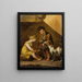 Puppies - Pierre-Paul Prud'hon — framed artwork on a wall