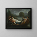 The Dream of Happiness - Pierre-Paul Prud'hon — framed artwork on a wall