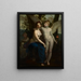 L'union de l'amour et de l'amitié - Pierre-Paul Prud'hon — framed artwork on a wall
