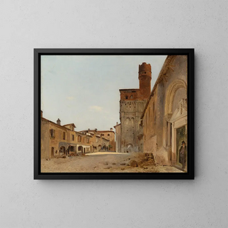 Église Saint-Salvi d'Albi - Pierre Achille Poirot — framed artwork on a wall