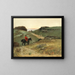 The Hunter Returning Home - Pierre Auguste Brunet-Houard — framed artwork on a wall