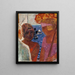 Conversation at Arcachon - Pierre Bonnard — framed artwork on a wall