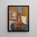 Woman in the tub - Pierre Bonnard — framed artwork on a wall