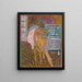 Woman at her toilette - Pierre Bonnard — framed artwork on a wall