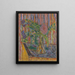 Vase à fleurs - Pierre Bonnard — framed artwork on a wall