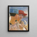 Young Girls and the Seagull - Pierre Bonnard — framed artwork on a wall