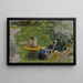 La Sieste au jardin - Pierre Bonnard — framed artwork on a wall