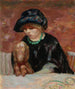 La femme au basset ou Portrait de Marthe Bonnard au basset - Pierre Bonnard — artwork view
