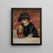 La femme au basset ou Portrait de Marthe Bonnard au basset - Pierre Bonnard — framed artwork on a wall