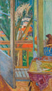 La porte-fenêtre avec chien - Pierre Bonnard — artwork view