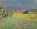 The Wheat Field in Front of the Church - Pierre Bonnard — artwork view
