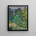 The Vernon Garden - Pierre Bonnard — framed artwork on a wall