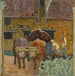 Les Deux bœufs et la ferme - Pierre Bonnard — artwork view