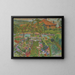 Les Fleurs du potager à Le Grand-Lemps - Pierre Bonnard — framed artwork on a wall