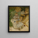 Les Mamans La Famille Cottet - Pierre Bonnard — framed artwork on a wall