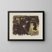 Place du Soir - Pierre Bonnard — framed artwork on a wall