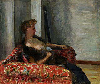 Portrait of a Woman - Pierre Bonnard — artwork view