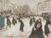 Rue sous la neige - Pierre Bonnard — artwork view