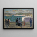 Le Golfe brumeux Ciel de Mistral - Pierre Bonnard — framed artwork on a wall