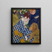Women with a Dog - Pierre Bonnard — framed artwork on a wall