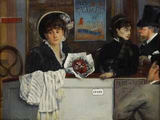 Les plaisirs de Paris - Pierre Carrier-Belleuse — artwork view