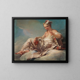 Comedy - Pierre Charles Trémolières — framed artwork on a wall