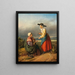 Aumône - Pierre Duval Le Camus — framed artwork on a wall