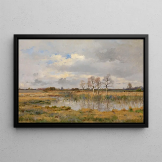 Marais - Pierre Emmanuel Damoye — framed artwork on a wall