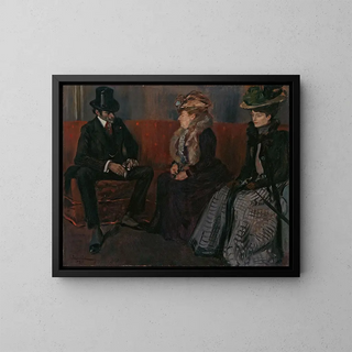 La présentation - Pierre Georges Jeanniot — framed artwork on a wall