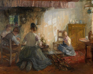 Interior Painting - Pierre Jacques Dierckx — artwork view