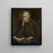 Lost in His Thoughts - Pierre Jacques Dierckx — framed artwork on a wall
