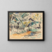 Landscape with Palms - Pierre Jean Apol — framed artwork on a wall